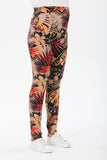 Perla Blanca Colorful Floral Patterned Maternity Leggings