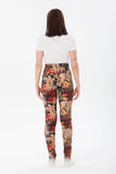 Perla Blanca Colorful Floral Patterned Maternity Leggings