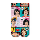 Pop Art Crew Socks