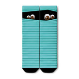 Wondering Eyes Crew Socks