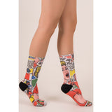 Talking Women Crew Socks