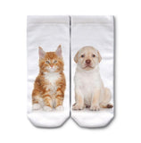 Cat & Dog Ankle Socks