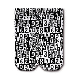 Numbers Ankle Socks