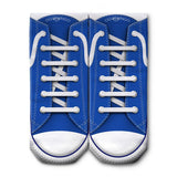 Blue Shoe Ankle Socks