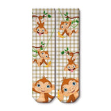 Monkey Kids Socks