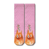 Cat and Mouse Kids Socks