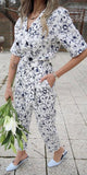 Beril Flower Jumpsuit