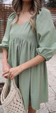 Beril Green Dress