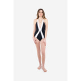 VELMA | Black&White Swimsuit