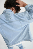 Oversize Fit Basic Jean Jacket