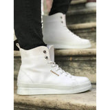 White Skin White Sole Men's Boot