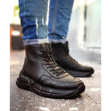 Black Skin Black Sole Men's Sport Boot