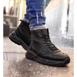 Black Skin Black Sole Men's Sport Boot