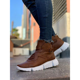 Tan Skin White Sole Men's Sport Boot