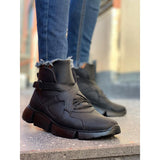 Black Skin Black Sole Men's Sport Boot