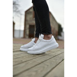 White Sole Men's Shoes White