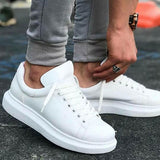 White Sole Men's Shoes White