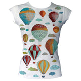 Hot Air Balloon Women's Basic T-Shirt