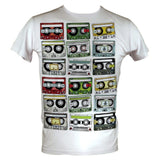 Cassette Colorful Men's Basic T-Shirt