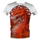 Red Dragon Men's Basic T-Shirt