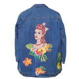 Bloom Girl Women Denim Jacket