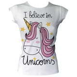 I Belive in Unicorns Women's Basic T-Shirt