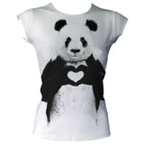 Panda Love Women's Basic T-Shirt