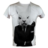 Rabbit Man Men's Basic T-Shirt