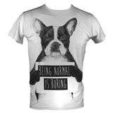 Being Normal Is Boring Men's Basic T-Shirt