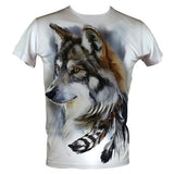 Indian Wolf Men's Basic T-Shirt