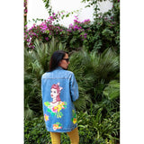 Bloom Girl Women Denim Jacket