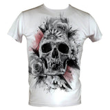 Skull & Rose Men's Basic T-Shirt